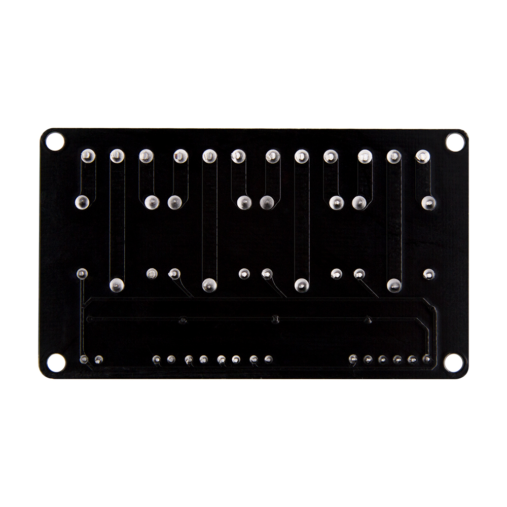 4-канальное реле со светодиодной индикацией, 5в